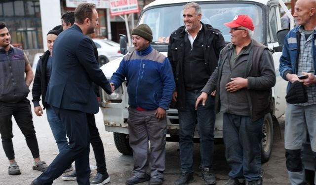 Başkan Dere Sanayi Esnafı İle Bir araya geldi