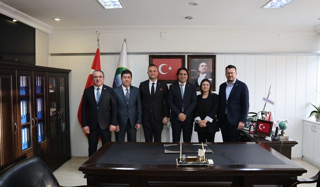 CHP Heyetinden Başkan Dere’ye Ziyaret