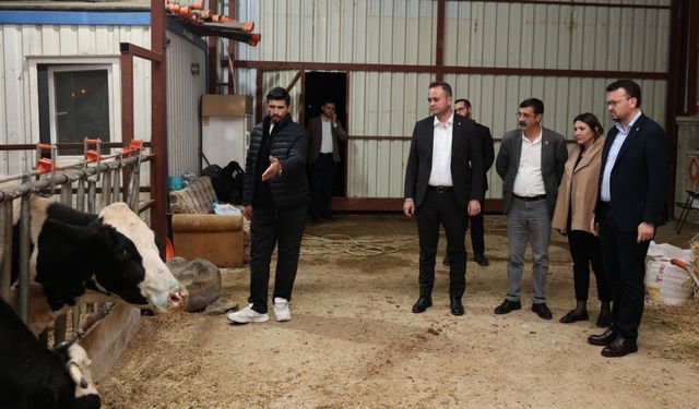 Başkan ve CHP’li Vekilleri Besicileri Ziyaret Etti