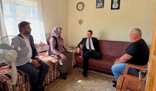 Kaymakam Fatih Cıdıroğlu'ndan Yaşlılara Vefa Ziyareti