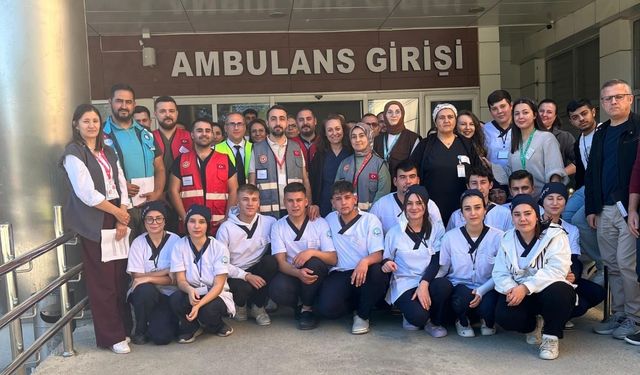 Çivril Devlet Hastanesi’nde HAP Tatbikatı Yapıldı