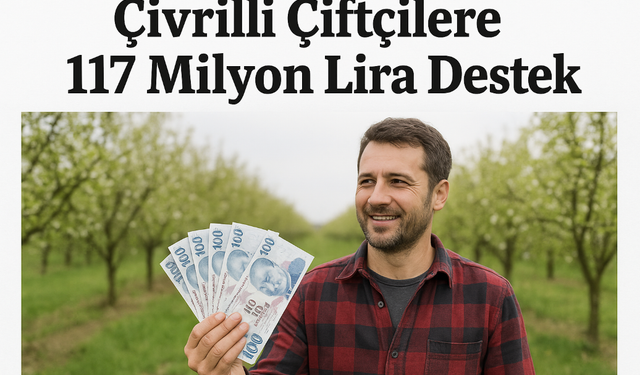 Çivrilli Çiftçilere 117 MİLYON Lira Destek