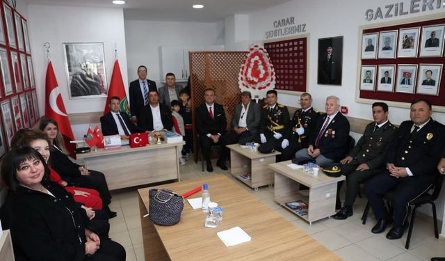 Kaymakam ve Başkan Şehit Yakınları İle Bir Araya Geldi