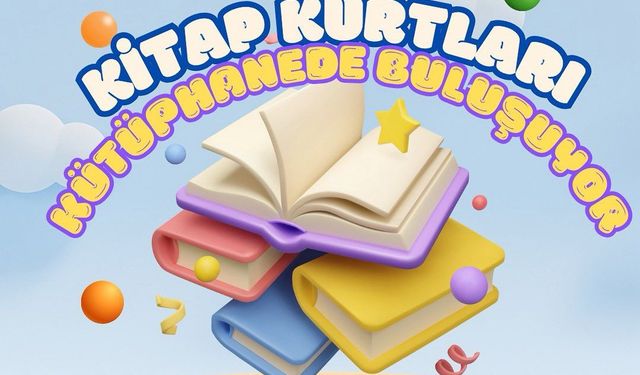 Çivril’de “Kitap Kurtları” Kütüphanede Buluşuyor