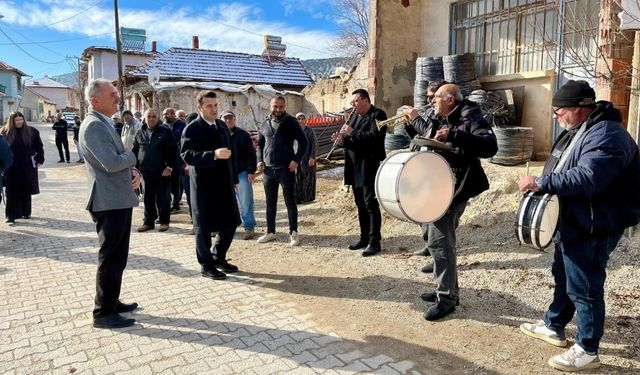 Kaymakam Cıdıroğlu’na Kocayaka’da Davullu Zurnalı Karşılama