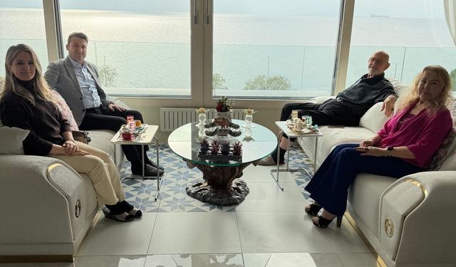 Kaymakam Cıdıroğlu’ndan İş İnsanı Atasay Kamer’e Ziyaret