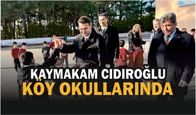 Çivril Kaymakamı Fatih Cıdıroğlu Mahalle Ziyaretleri Yaptı