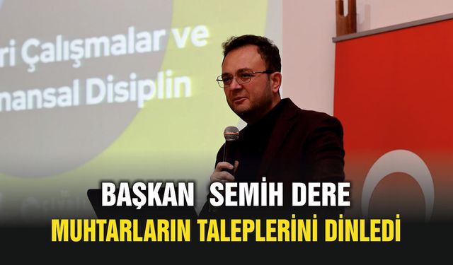 Çivril'de Mahalle ihtiyaçları masaya yatırıldı