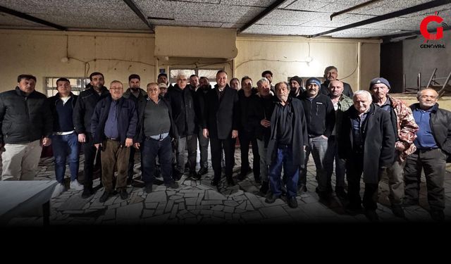 Başkan Semih Dere Yuvaköy'de Vatandaşlarla Bir Arada