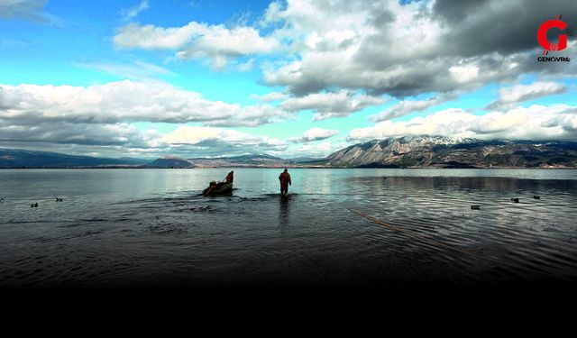 Çivril Işıklı Gölü Yağışlarla Nefes Aldı