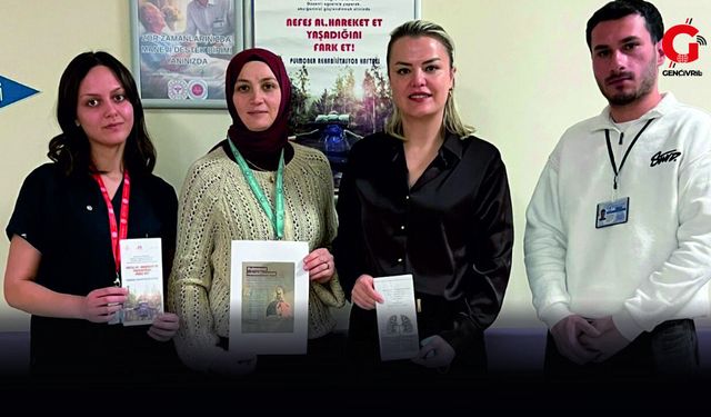 Çivril Devlet Hastanesi’nde Pulmoner Rehabilitasyon Bilgilendirmesi