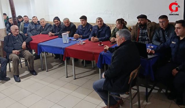 Jandarma Gümüşsu’da Kahve Toplantısı Düzenledi