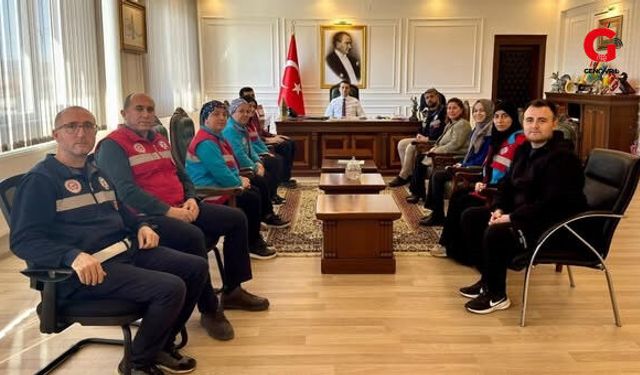 Kaymakam Cıdıroğlu’ndan Vakıf Personeline Tebrik