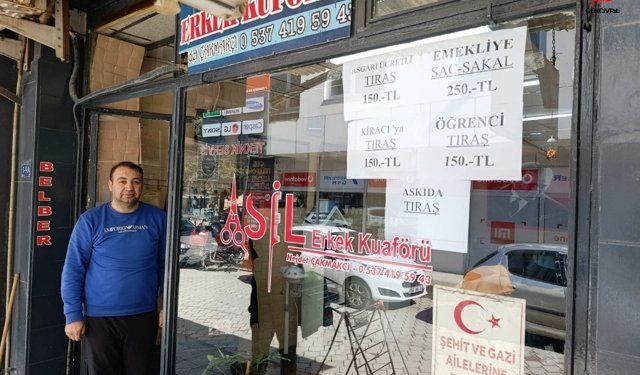 Çivrilli Berberden Emekli Öğrenci Ve Kiracıya Özel Tarife