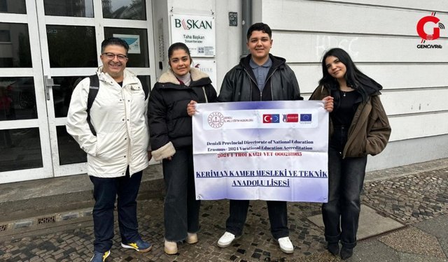 Çivrilli Öğrenciler Berlin’de Staja Başladı