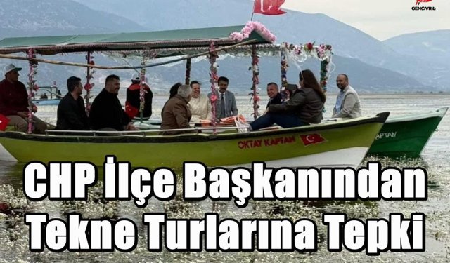 CHP’den Işıklı Gölü’nde Erken Nilüfer Turu Tepkisi