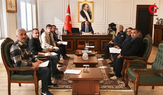 Çivril’de Kurban Bayramı Hazırlıkları Toplantısı Yapıldı