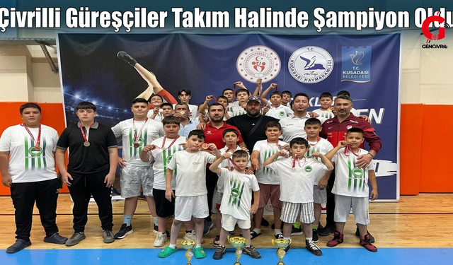 Çivrilli Güreşçiler Kuşadası’ndan Şampiyonlukla Döndü