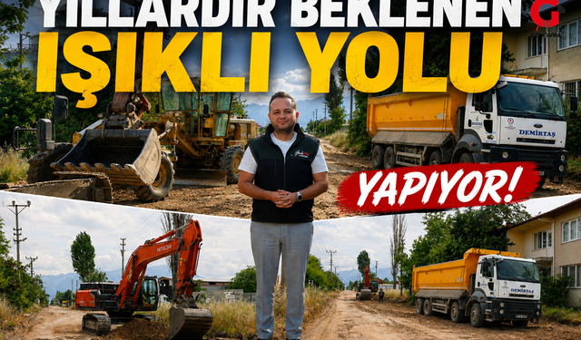 Çivril'de Rauf Denktaş Caddesi Baştan Sona Yenileniyor