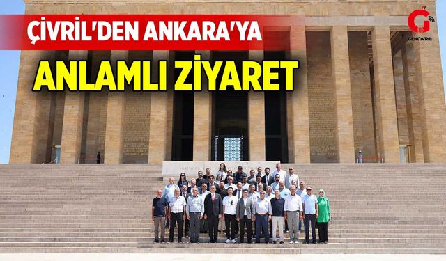 Çivril'den Ankara'ya anlamlı ziyaret