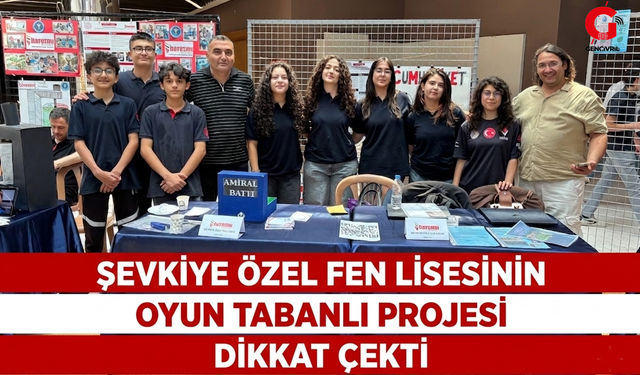 Şevkiye Özel Fen Lisesinin Projesi Dikkat Çekti