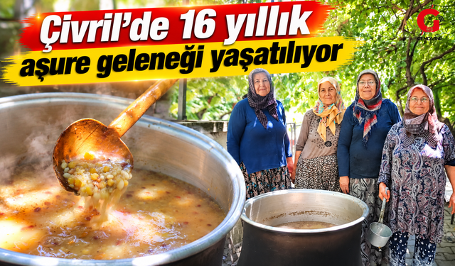 Çivril’de 16 yıllık aşure geleneği yaşatılıyor