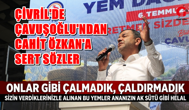 Çavuşoğlu’ndan Yem Dağıtım Töreninde Sert Açıklamalar: "Ne Çalacağız, Ne Çaldıracağız!"