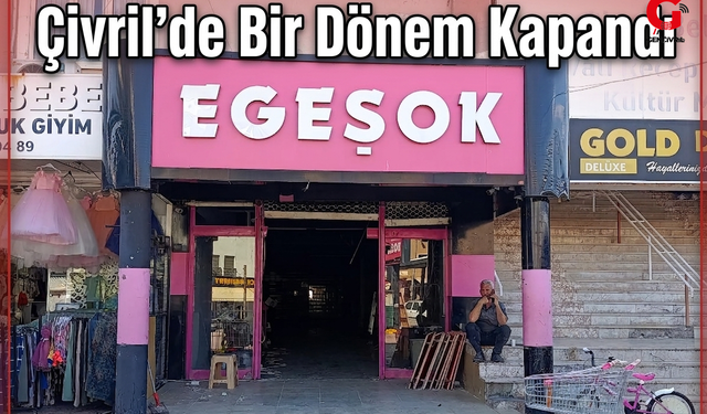 Çivril'in Çeyrek Asırlık Marketi Kepenk İndirdi