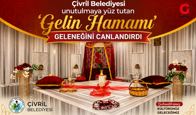 Çivril'de Geleneksel 'Gelin Hamamı' Hizmeti Devam ediyor