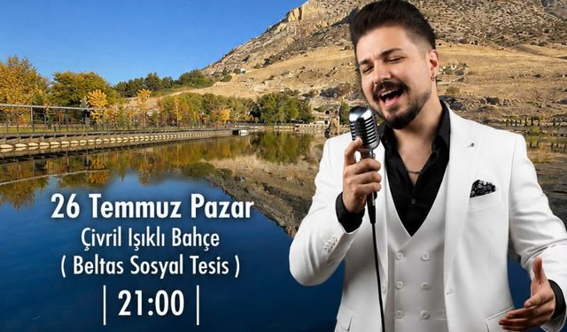 Işıklı Millet Bahçesin'de konser heyecanı! Çivril müziğe doyacak