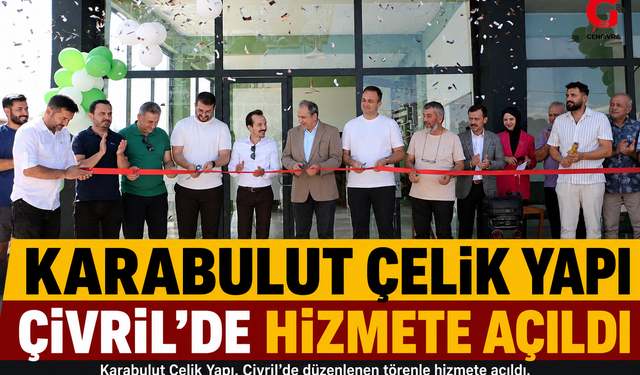 Karabulut Çelik Yapı Çivril'de Hizmete Açıldı