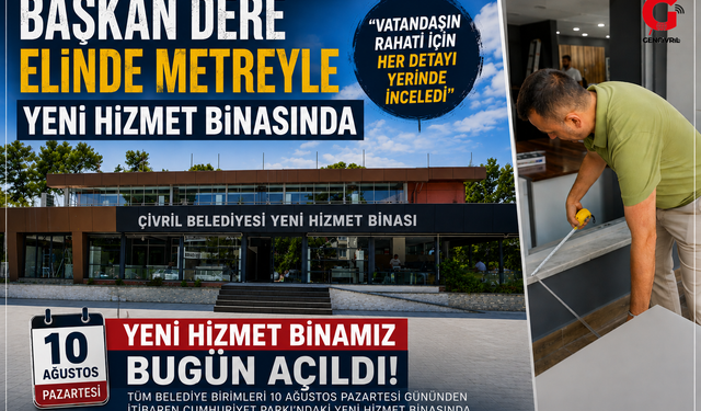 Çivril Belediyesi Yeni Hizmet Binasında Hizmete Başladı
