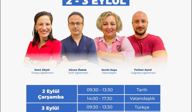 Denizli Büyükşehir’den KPSS adaylarına ücretsiz genel tekrar kampı