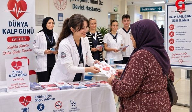 Çivril’de Dünya Kalp Günü İçin Kalp Sağlığı Farkındalık Çalışması