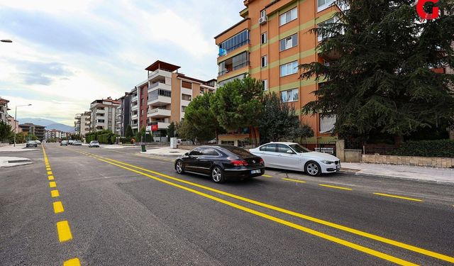 Hakkı Dereköylü Caddesi yenilenen yüzüyle ulaşıma açıldı