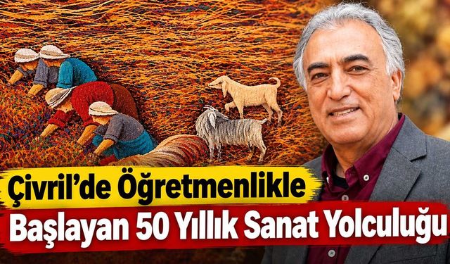 Çivril’de Öğretmenlikle Başlayan 50 Yıllık Sanat Yolculuğu