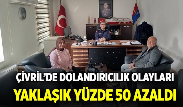 Çivril’de dolandırıcılık olayları yaklaşık yüzde 50 azaldı