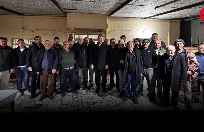 Başkan Semih Dere Yuvaköy'de Vatandaşlarla Bir Arada