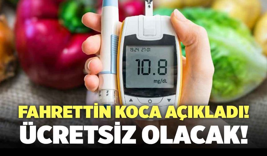 Diyabet Hastaları Dikkat! Diyabet Sensörü Ücretsiz Olacak!