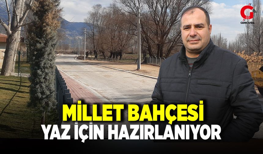 Çivril Millet Bahçesinde Düzenleme Yapılıyor