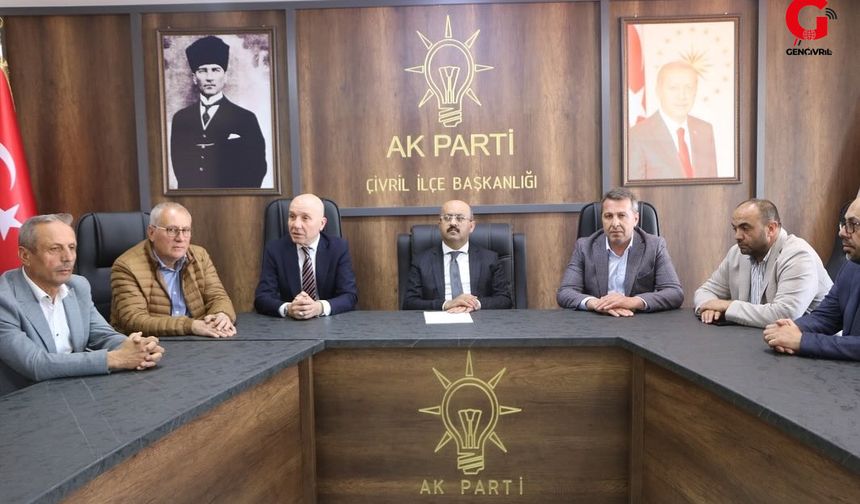 Ak Parti Teşkilatı İl Koordinatörünü Ağırladı