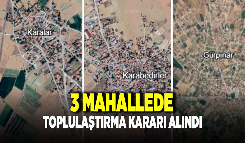 Çivril’de 3 Mahalle İçin Arazi Toplulaştırma Kararı Alındı