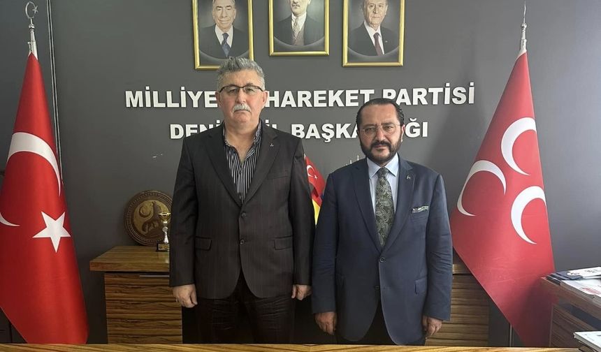 ÇİVRİL MHP’DE YENİ İLÇE BAŞKANI KEMAL BOSTAN OLDU