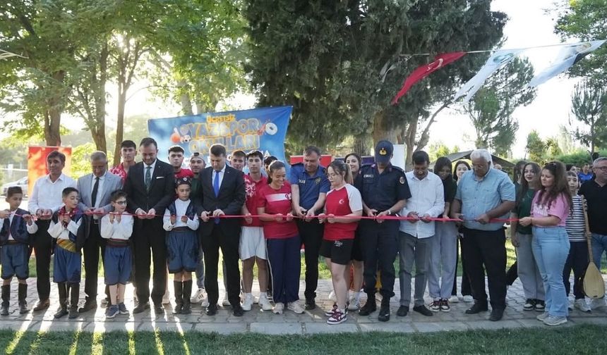 Çivril Belediyesi Yaz Spor Okulları Açıldı