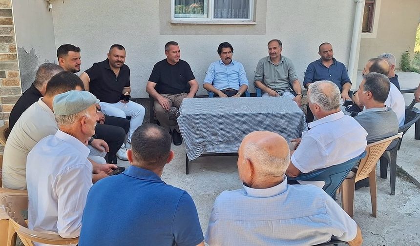 Cahit Özkan Çivril'i Ziyaret Etti