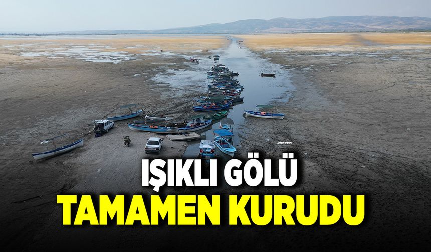 Çivril Işıklı Gölü Kurudu Doğal Yaşam Can Çekişiyor