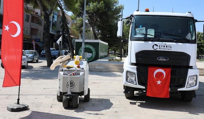 Çivril’de Yeni Araçlarla Temizlik Daha Hızlı Olacak