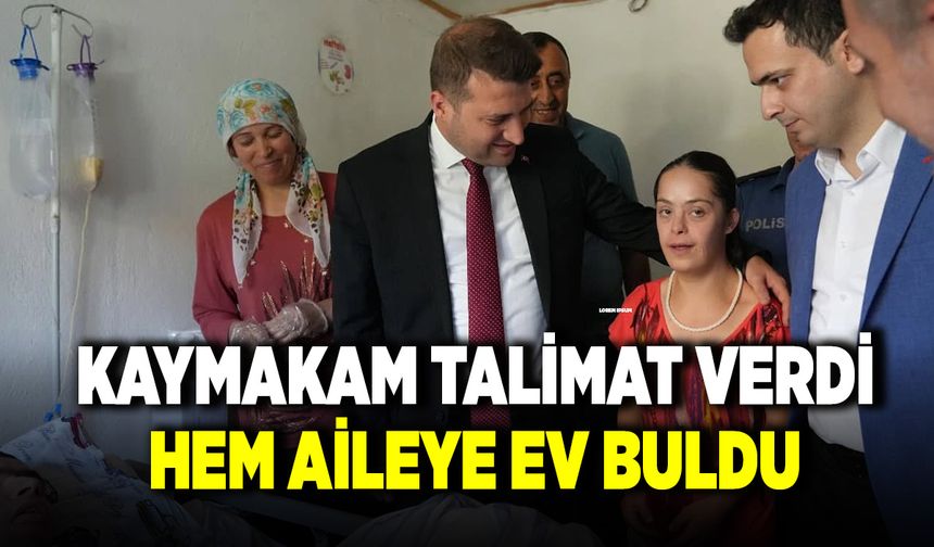 Çivrilli Aile Yardımseverlerin Desteği İle Yeni Evlerine Yerleştiler