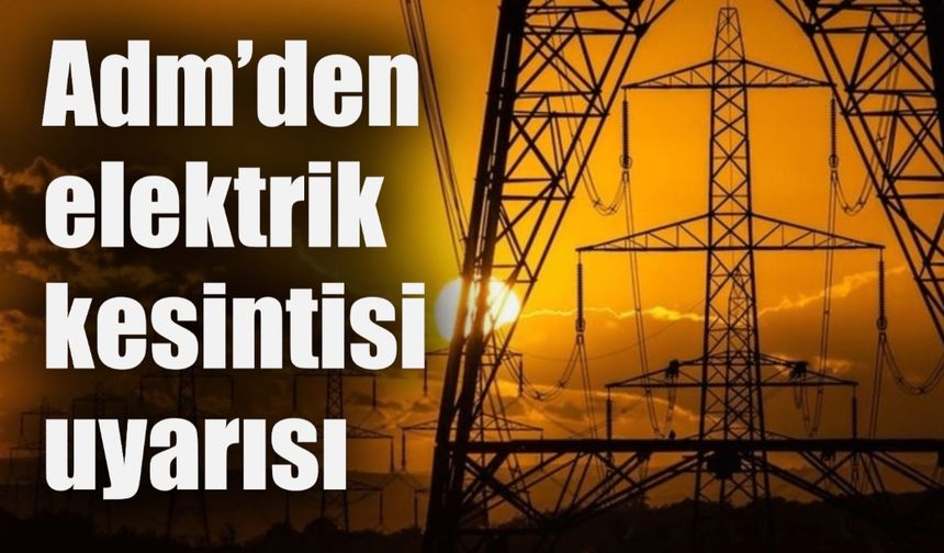 Çivril'de Pazar Gün Elektrikler Kesilecek