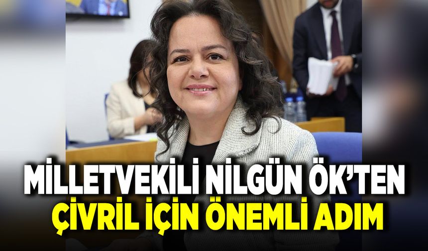 Ak Parti Milletvekili Nilgün Ök’ten Çivril İçin Önemli Hamle